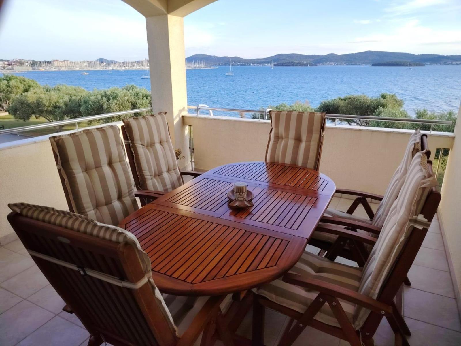Luxury Beach Apartment Biograd Na Moru Luaran gambar